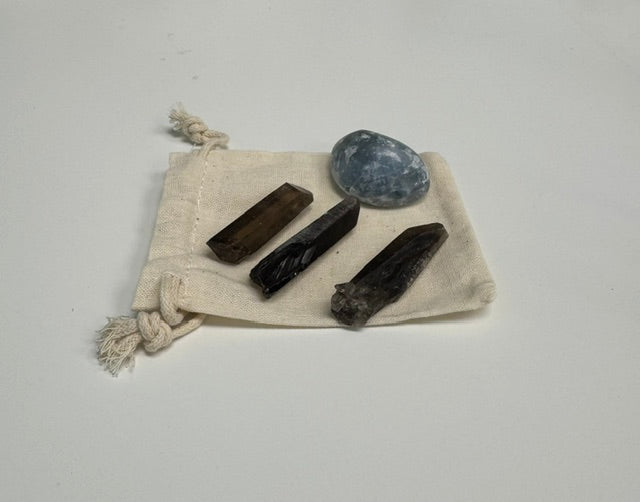 Energy Clearing Crystal Kit – Spiritual Space Cleansing for Home, Office & Beyond